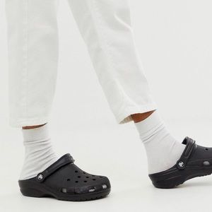 CROCS black classic clogs✖️